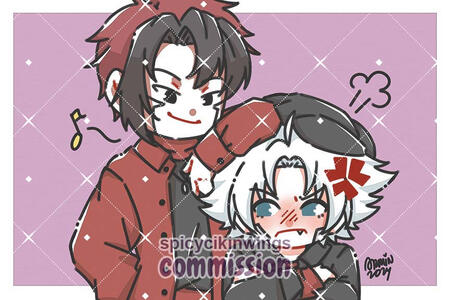 Commissioned by Tsuki (@tsukkkey) Commissioned by Tsuki (@tsukkkey)