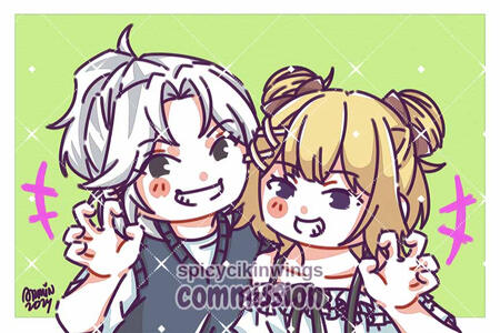 Commissioned by Aqis (@hanliix) Commissioned by Aqis (@hanliix)